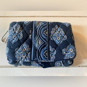 Vera Bradley Blue Quilted Wallet